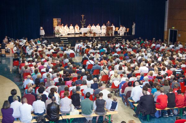 Messe de rentre de la paroisse le 23/09/2012