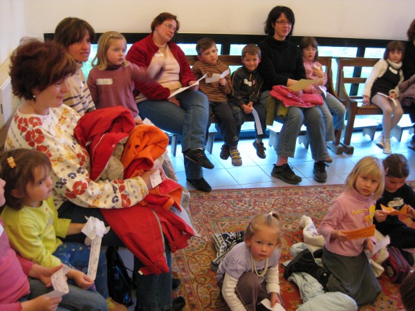 Les plus petits ont presque finit leur atelier !